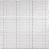 Simple White 4*20*20 327*327 Мозаика Керамическая мозаика Simple White (на бумаге)